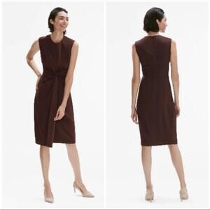 MM Lafleur The Taylor Dress in Raisin 8 Sz 0